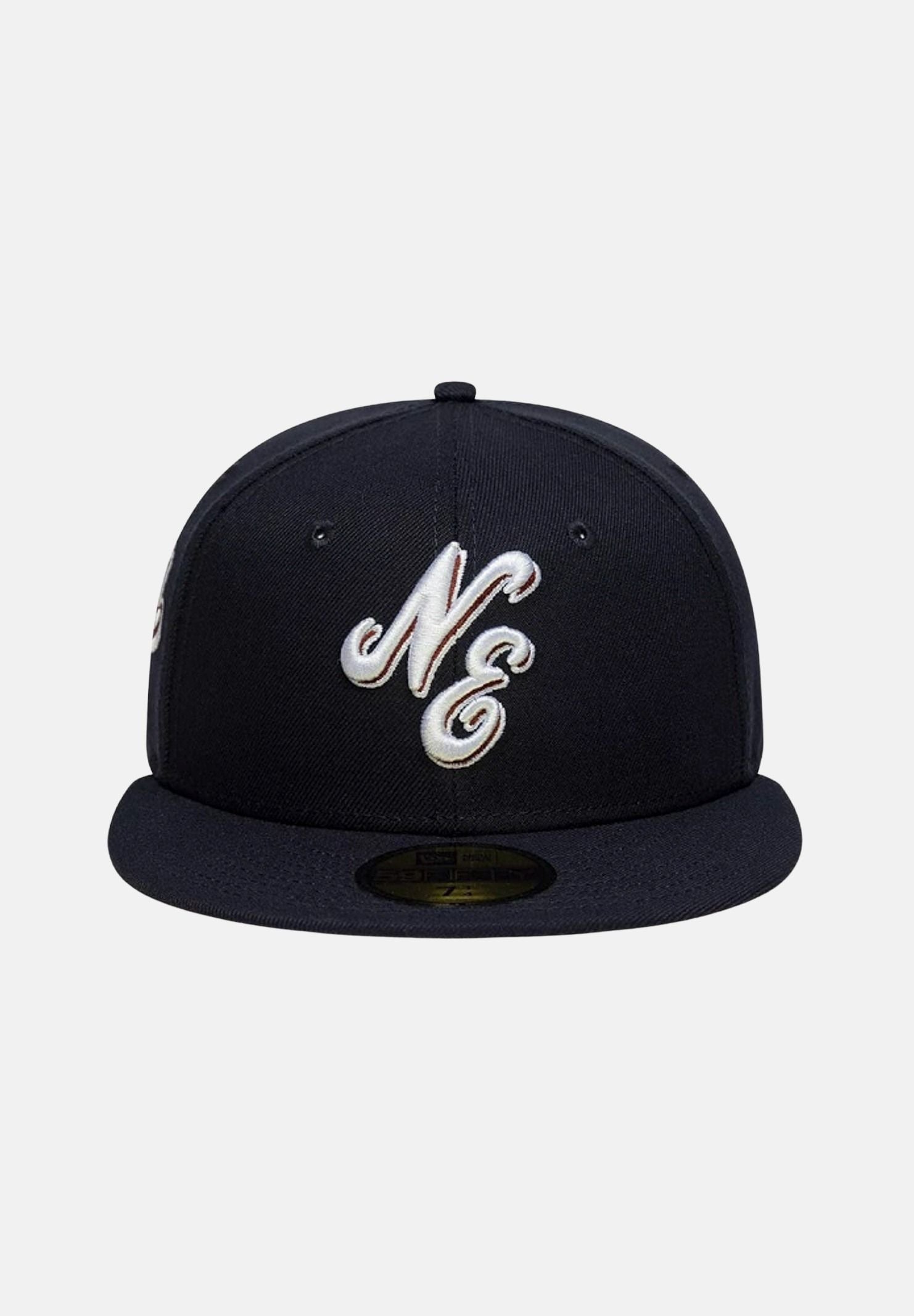 NEW ERA Cappello con visiera dritta 59FIFTY NEW YORK METS blu-navy per uomo e donna 60915974 . NEW ERA 
