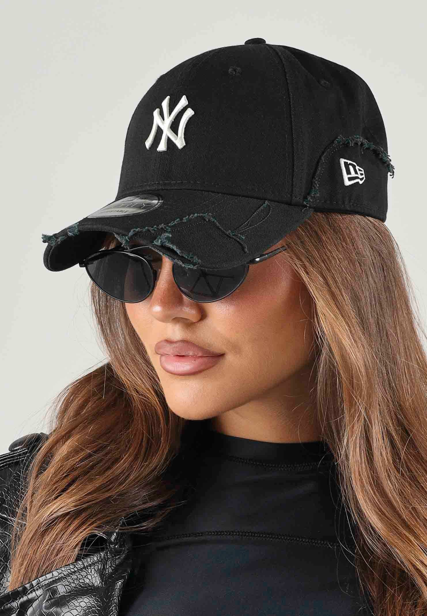 NEW ERA Cappello con visiera 9FORTY NEW YORK YANKEE nero per uomo e donna 60915981 . NEW ERA 