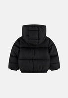 NIKE Piumino nero per  bambino e bambina con cappuccio imbottito e chiusura frontale con zip 86N976 023 NIKE 