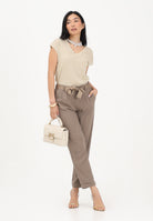 ONLY T-shirt a manica corta oro da donna 15136069 GOCO ONLY 