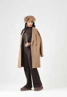 ONLY Maglione ONLENYA HIGH NECK marrone cioccolato da donna 15302262 CHTO ONLY 