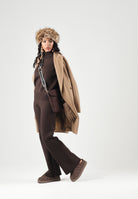 ONLY Pantaloni ONLENYA choccolate torte marrone da donna 15302271 CHTO ONLY 