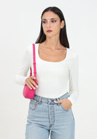 ONLY T-shirt a manica lunga panna da donna 15302647 CloudDancer ONLY 