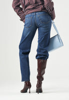 ONLY Jeans ONLBLUSH straight denim lavaggio scuro da donna <BR/>. 15344167 DABL ONLY 