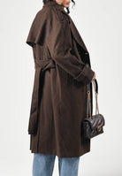 ONLY Cappotto lungo ONLDEAR-TRILLION Chocolate Brown, marrone cioccolato da donna 15344734 CHBR ONLY 