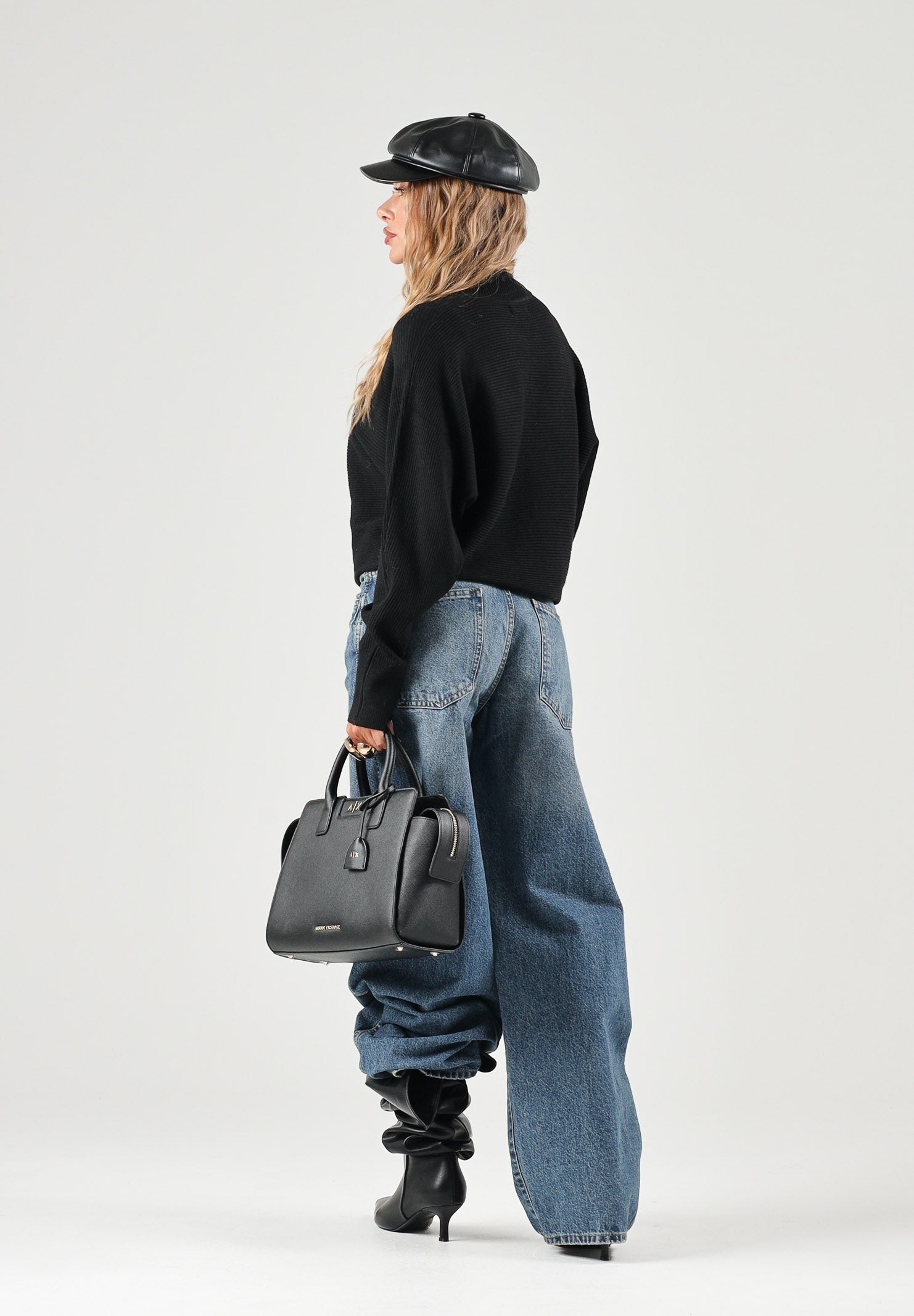 ONLY Jeans ONLTAYLOR Dark Blue Denim da donna con vestibilità barrel 15352198 DABL ONLY 