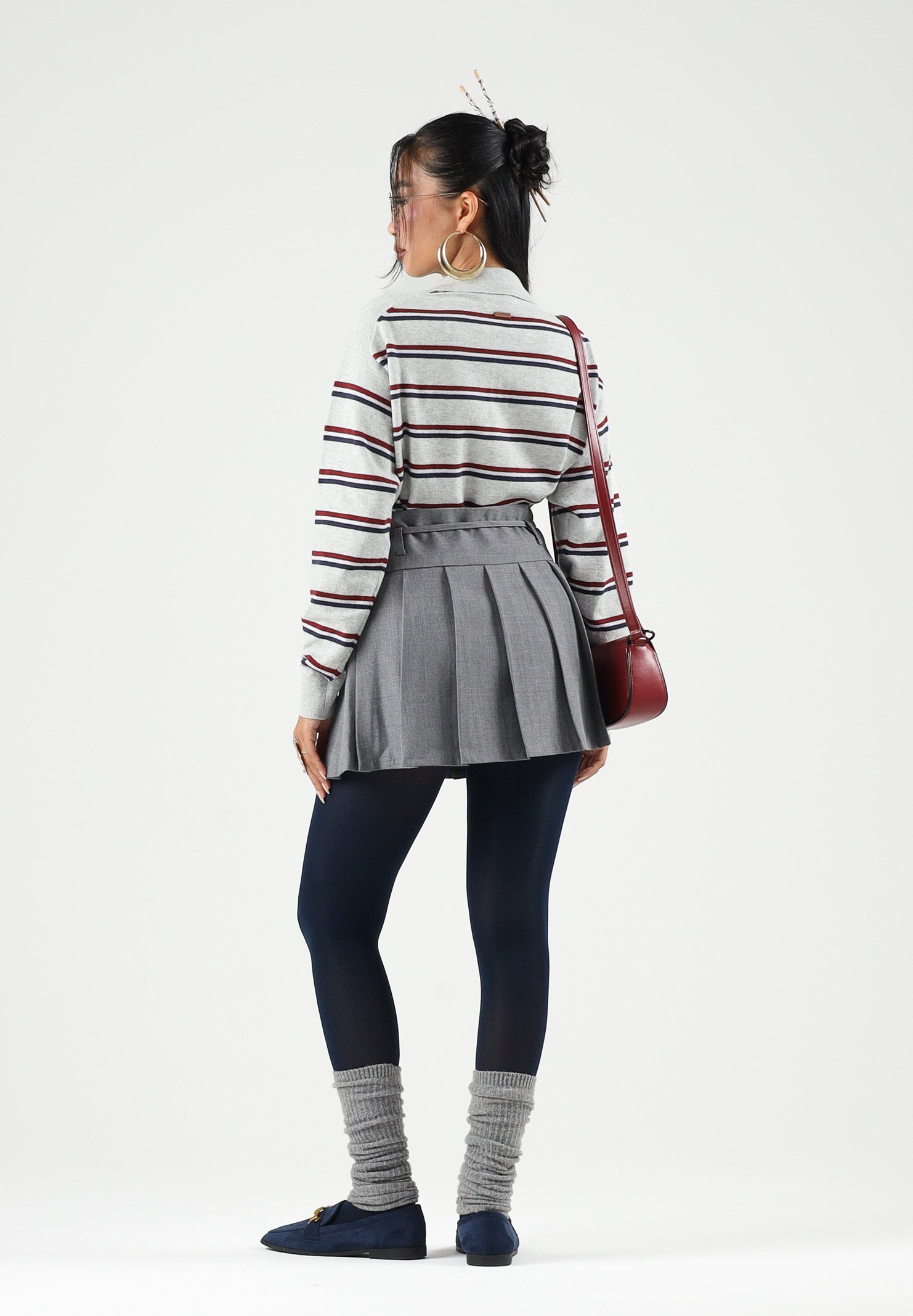 ONLY Gonna corta grigia da donna 15364053 MEGR ONLY 