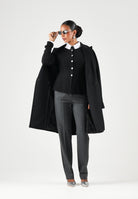 ONLY Cardigan ONLBRIGHT nero da donna con bottoncini 15364267 BLNE ONLY 