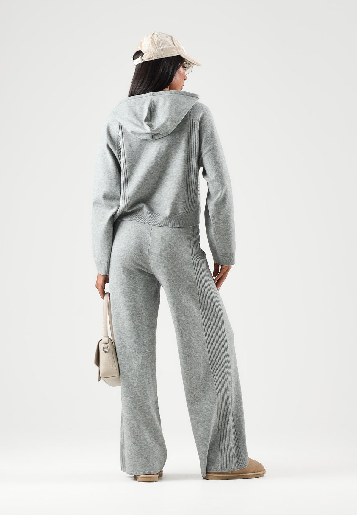ONLY Maglia con cappucio  ONLMALOU grigio da donna 15374935 MEGR ONLY 