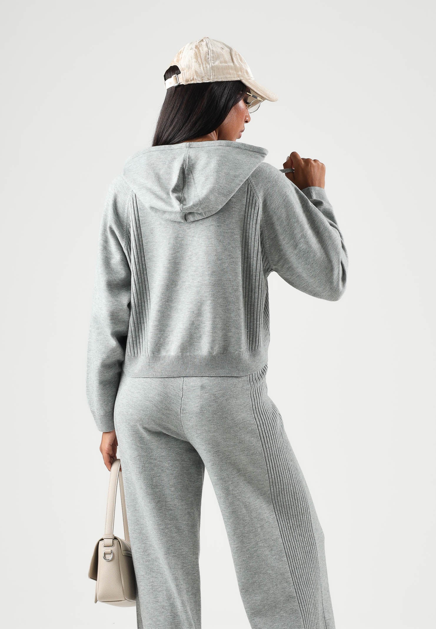 ONLY Maglia con cappucio  ONLMALOU grigio da donna 15374935 MEGR ONLY 