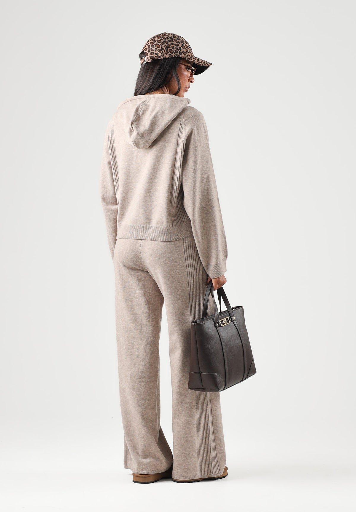 ONLY Maglia con cappucio  ONLMALOU mocha-beige da donna 15374935 MOME ONLY 