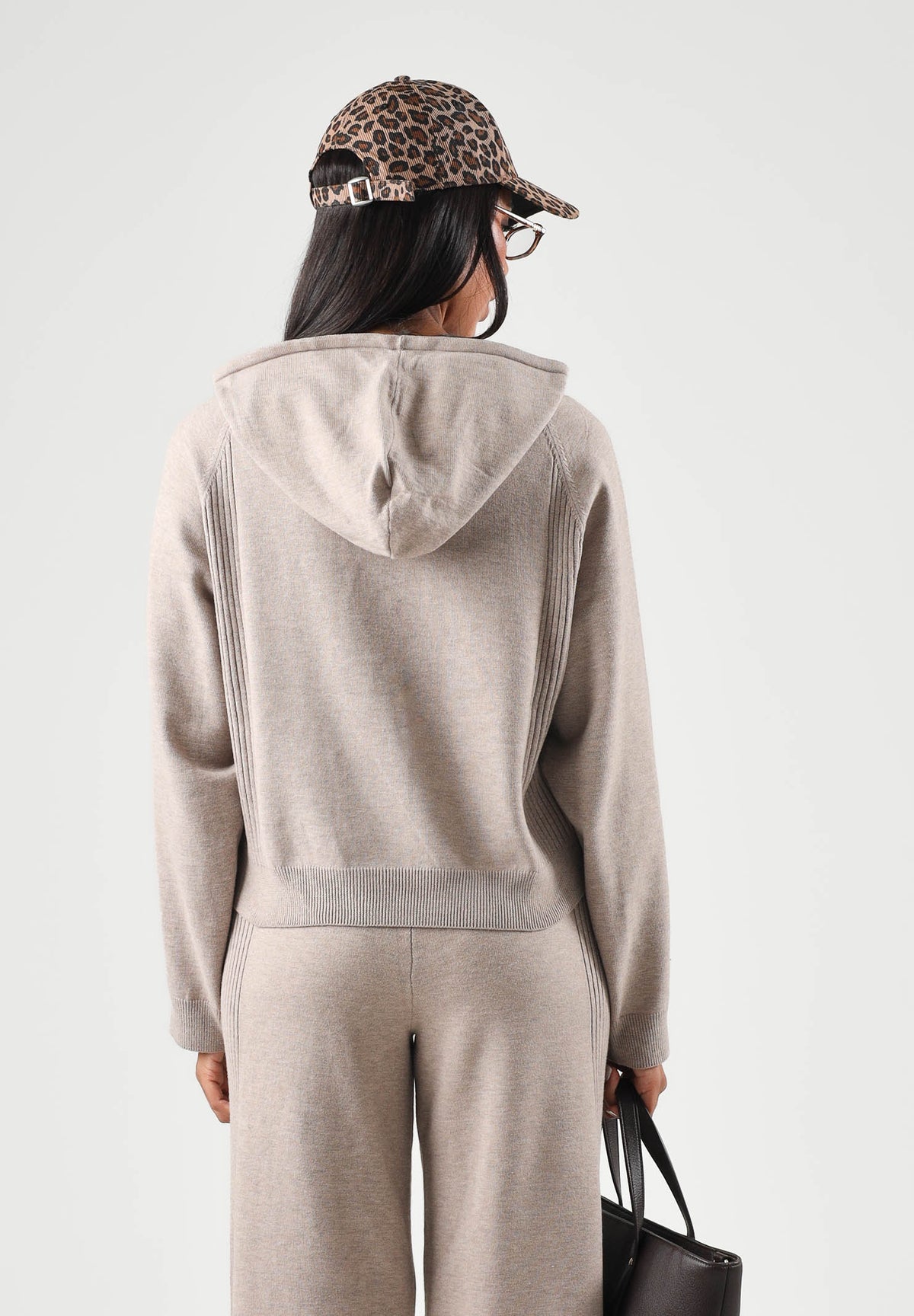 ONLY Maglia con cappucio  ONLMALOU mocha-beige da donna 15374935 MOME ONLY 
