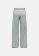 ONLY Pantalone GIGI grigio-melange per donna con coulisse regolabile in vita e gamba dritta larga 15374936 MEGR ONLY 