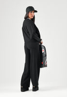 ONLY Pantaloni ONLLIVA neri da donna con pratica coulisse regolabile in vita 15374993 BL ONLY 