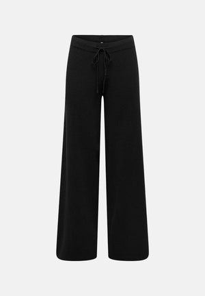 ONLY Pantaloni ONLLIVA neri da donna con pratica coulisse regolabile in vita 15374993 BL ONLY 