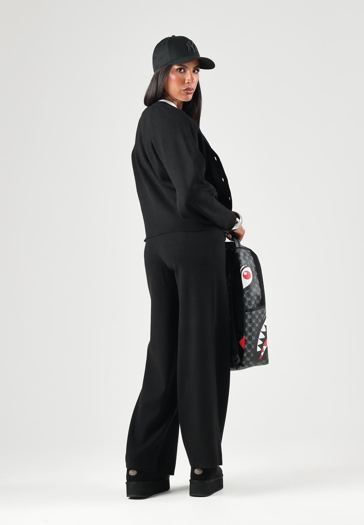 ONLY  Cardigan ONLLISA nero da donna con chiusura frontale a bottoni e scollo a V 15374994 BLDTH ONLY 
