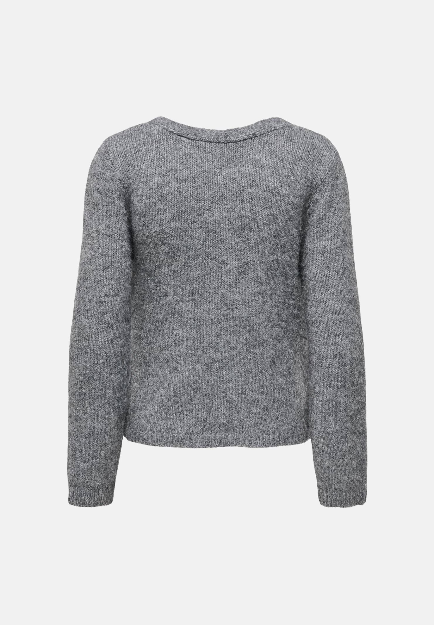 ONLY Maglione scollo a V  ONLMAGGIE grigio da donna. 15375129 MEGR ONLY 