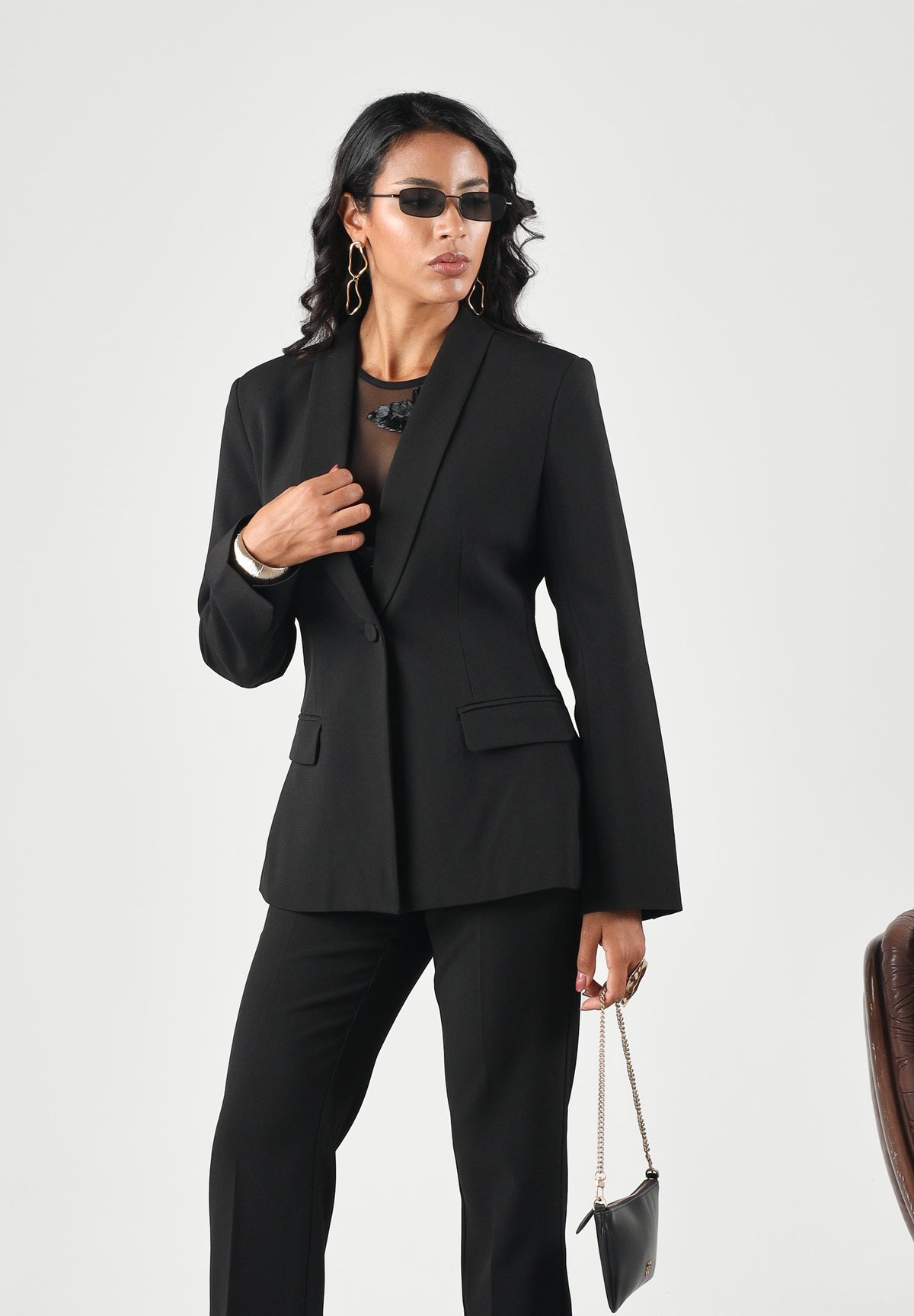 ONLY Giacca-Blazer ONLASTRID nera da donna con apertura monopetto 15376791 BL ONLY 