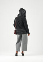 ONLY Giubbotto BRIELLE Black nero da donna con cappuccio, zip frontale integrale, struttura combinata con pannelli lisci e trapuntati, tasche laterali e lunghezza ai fianchi. 15376848 BL ONLY 