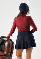 ONLY Dolcevita a collo alto rosso da donna in tessuto morbido 15378350 CA ONLY 