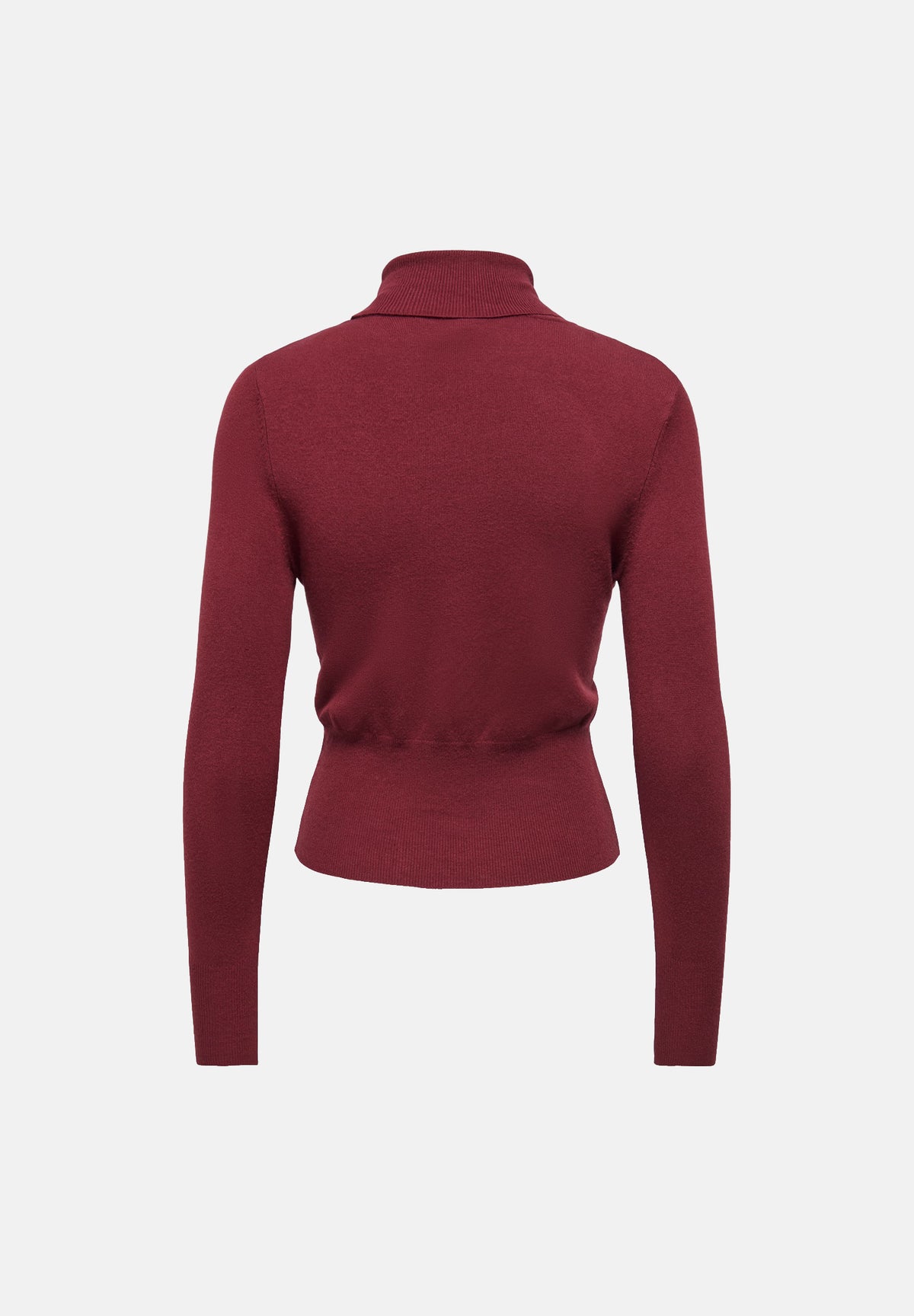 ONLY Dolcevita a collo alto rosso da donna in tessuto morbido 15378350 CA ONLY 