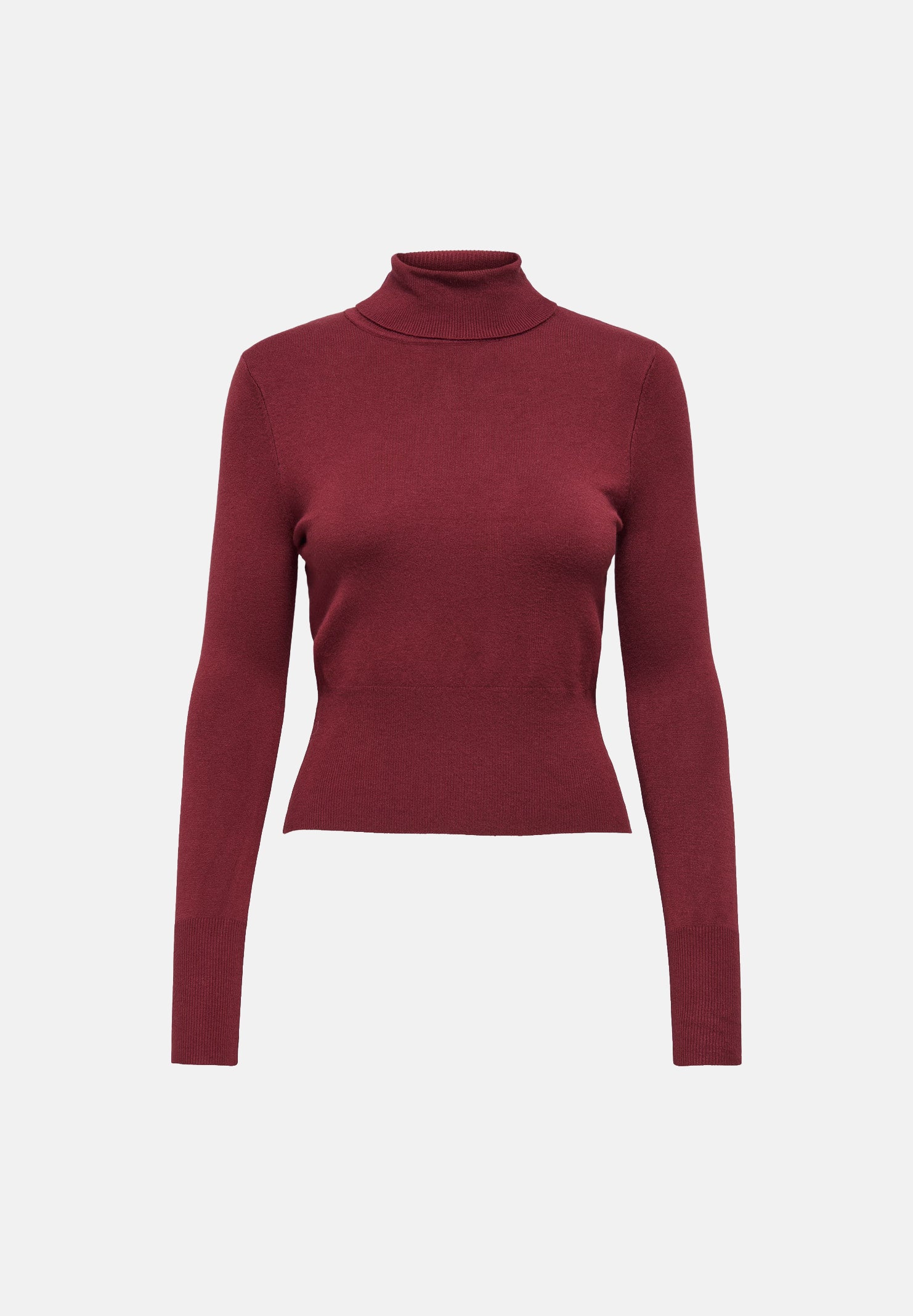 ONLY Maglia collo alto ONLVERA rossa da donna 15378350 CA ONLY 