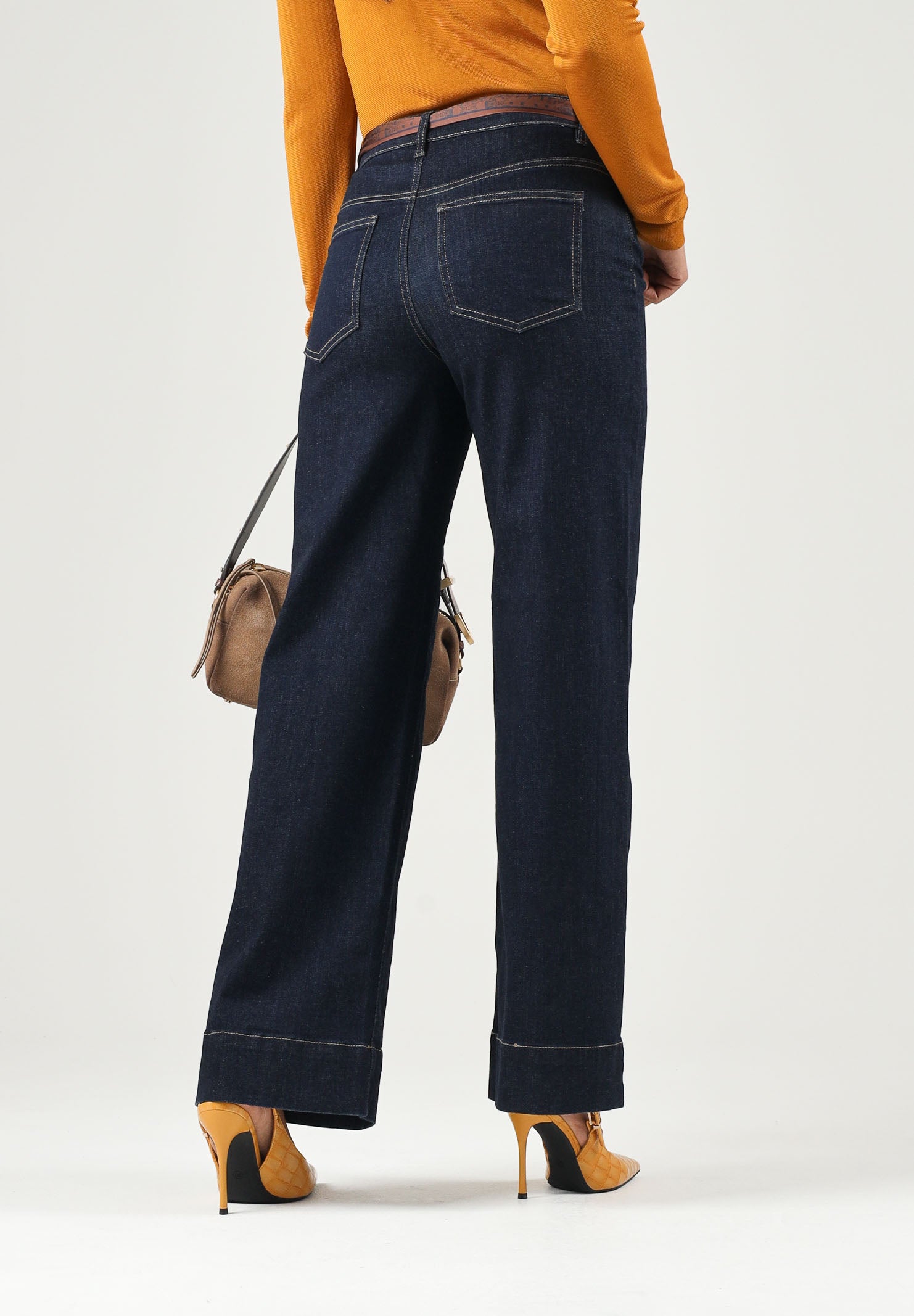 ONLY Jeans ONLZOE WIDE BELT denim blu da donna 15379805 DABL ONLY 