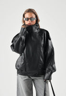 ONLY Giubbotto in eco-pelle ONLVANI FAUX LEATHER nero da donna 15380880 BL ONLY 