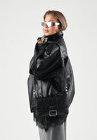 ONLY Giubbotto in eco-pelle ONLVANI FAUX LEATHER nero da donna 15380880 BL ONLY 