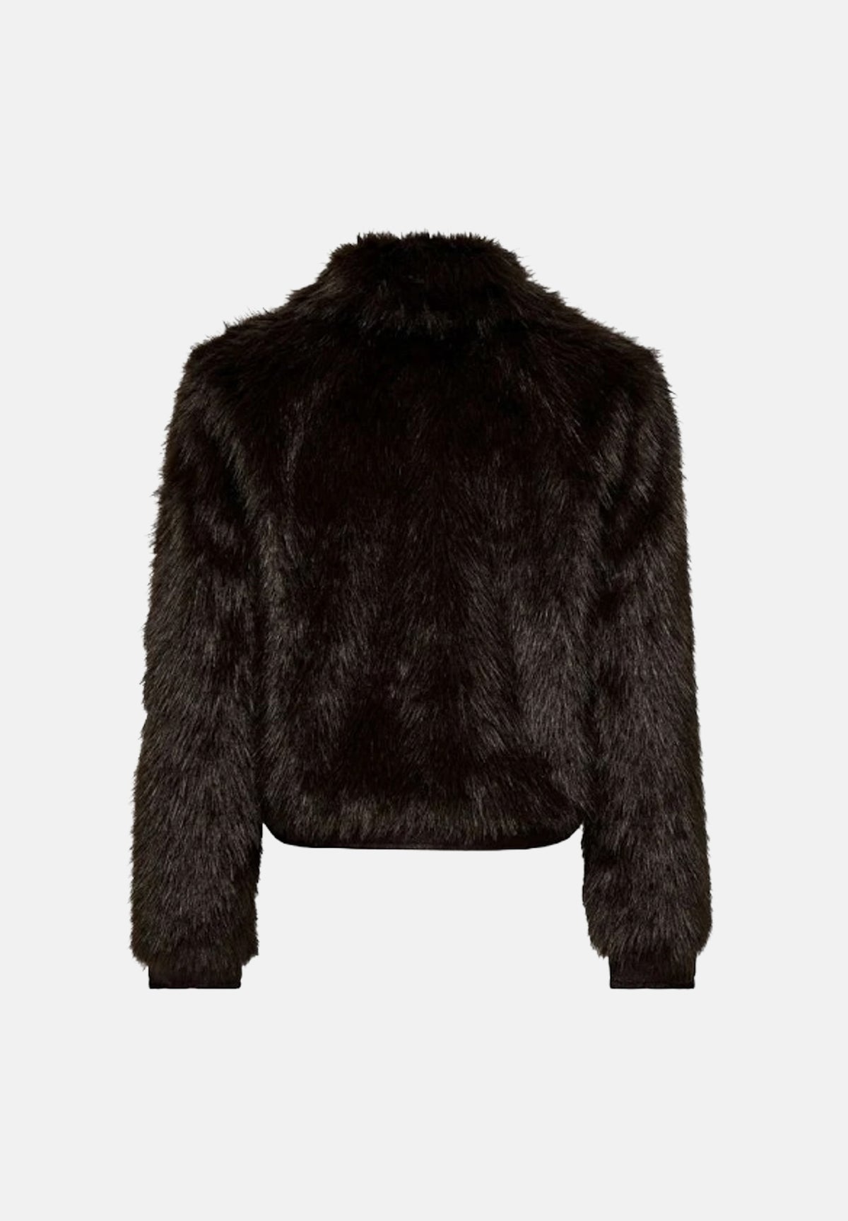 ONLY Eco-pelliccia sintetica marrone scuro da donna 15381285 COBE ONLY 