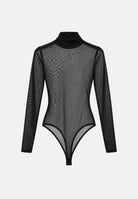 ONLY Body manica lunga ONLOPUS LS GLITTER nero velato  da donna 15384894 BL ONLY 