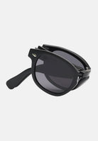 OS SUNGLASSES Occhiali da sole BERLINO, nero, per uomo e donna con struttura richiudibile OS107-2 C01 OS SUNGLASSES 