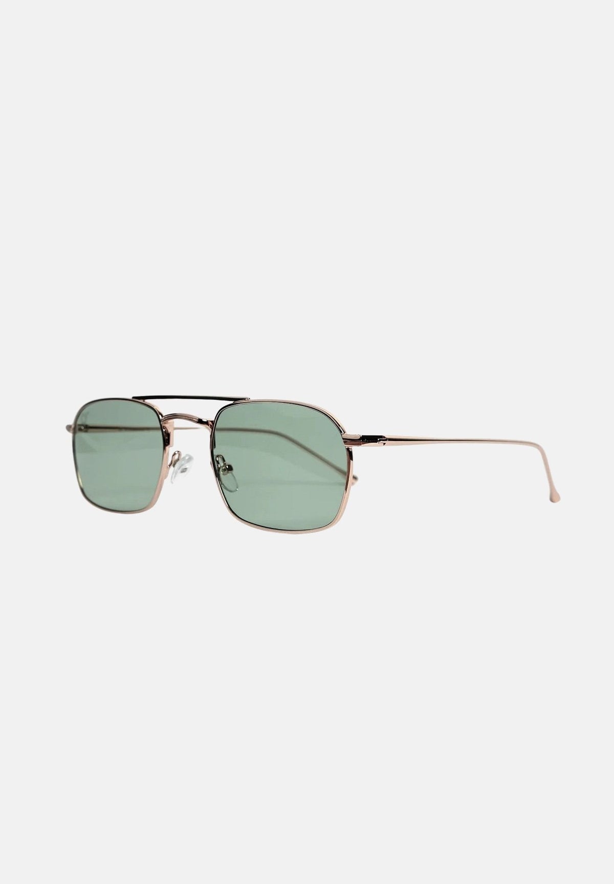 OS SUNGLASSES Occhiali da sole RIO oro e verde per uomo e donna con montatura sottile in metallo OS2055 C01 OS SUNGLASSES 