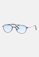 OS SUNGLASSES Occhiali da sole BALI, per uomo e donna, con silhouette aviatore e lenti azzurre. OS2063 C02 OS SUNGLASSES 