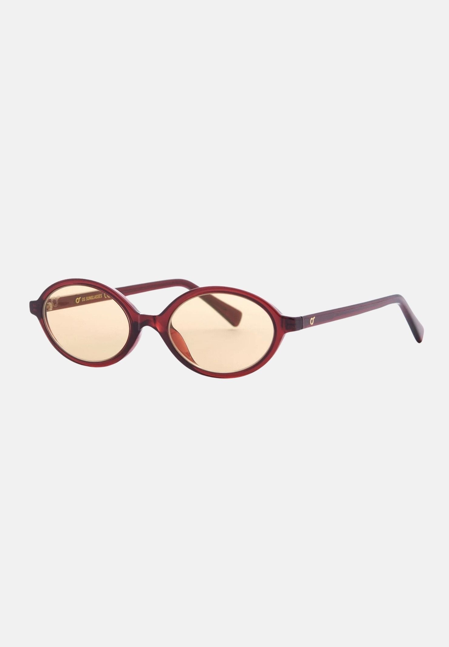 OS SUNGLASSES Occhiali da sole TOKYO, per uomo e donna con montatura e lenti color vino OS2069 C03 OS SUNGLASSES 