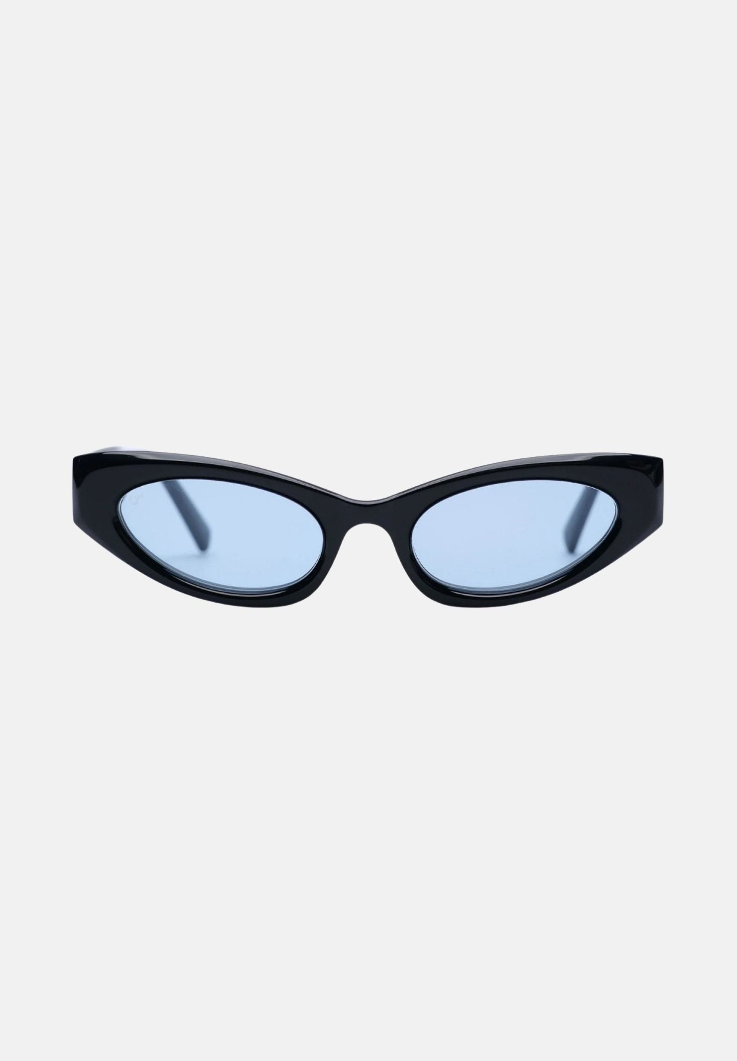 OS SUNGLASSES Occhiali da sole SUVA blu per uomo e donna con montatura affusolata a gatto e lenti azzurre trasparenti. OS3001 C04 OS SUNGLASSES 