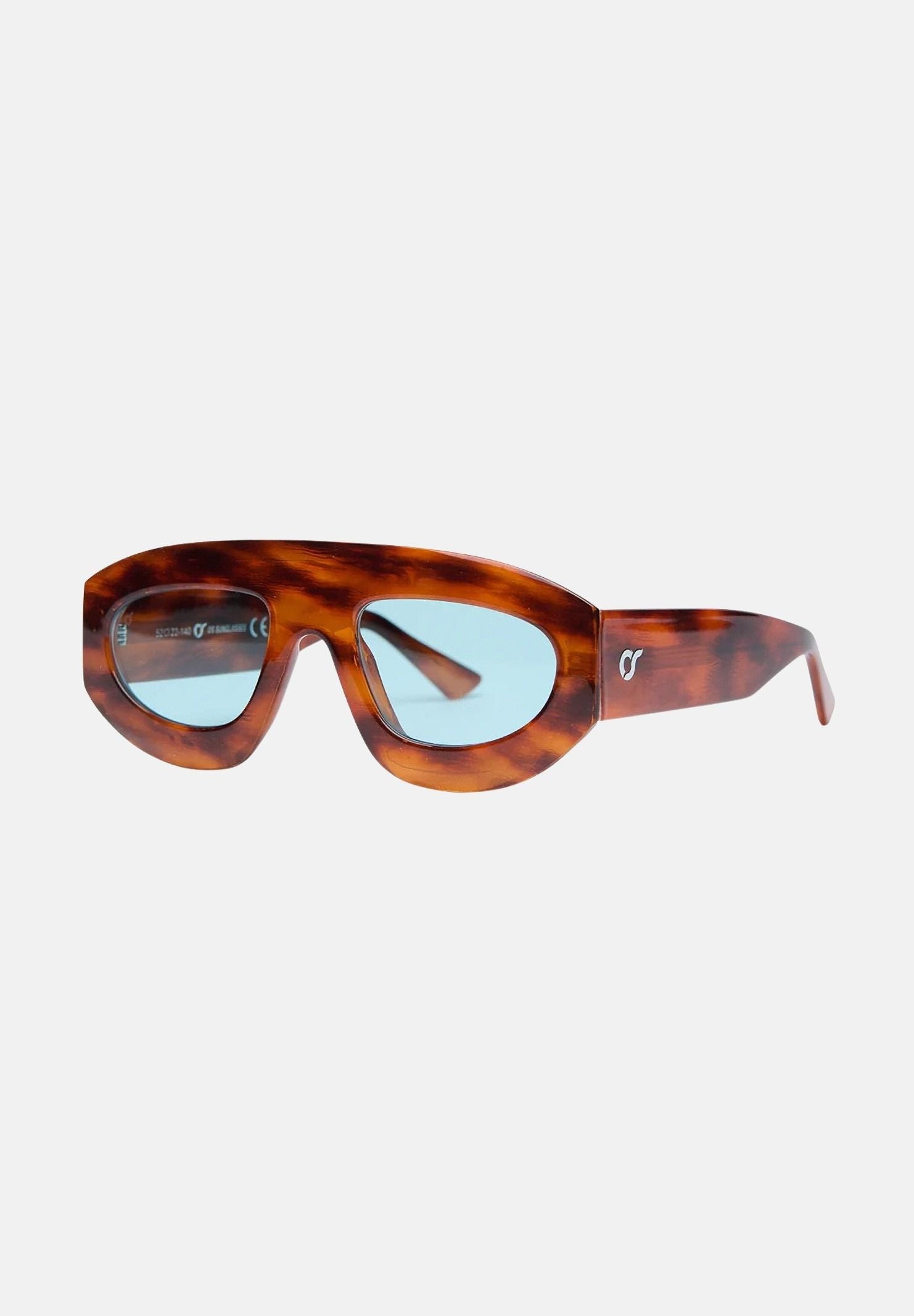 OS SUNGLASSES Occhiali da sole OSAKA, havana blu, per uomo e donna OS3002 C02 OS SUNGLASSES 