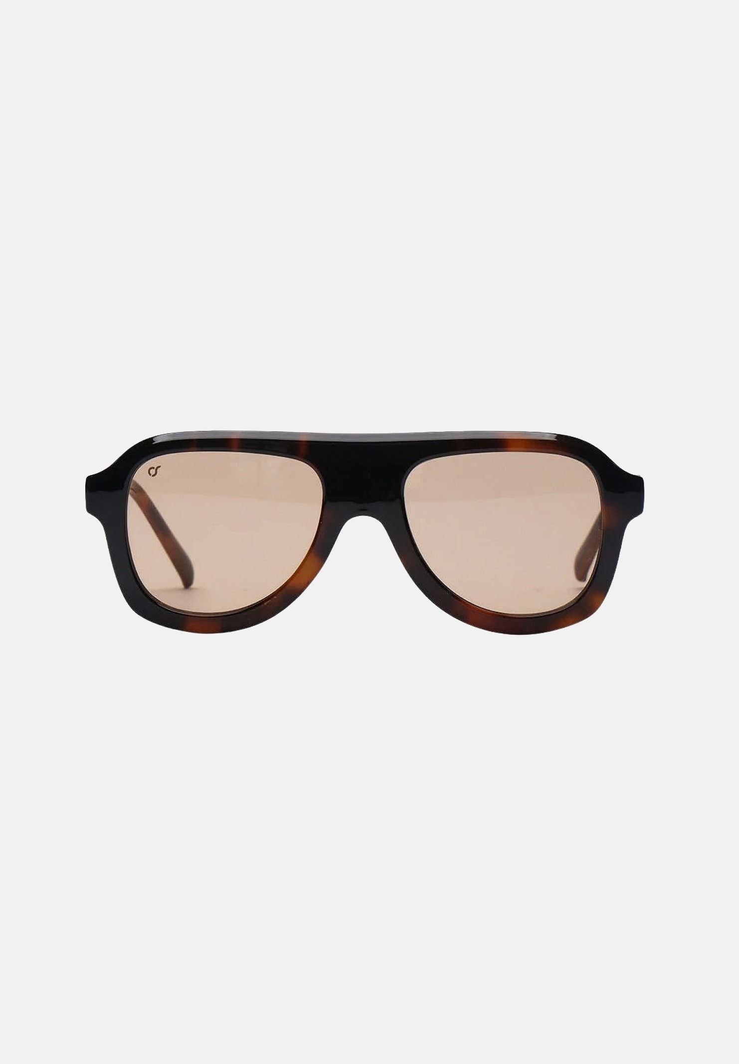 OS SUNGLASSES Occhiali da sole FORMENTERA nero e marrone con lente giallo champagne per uomo e donna OS3007 C04 OS SUNGLASSES 