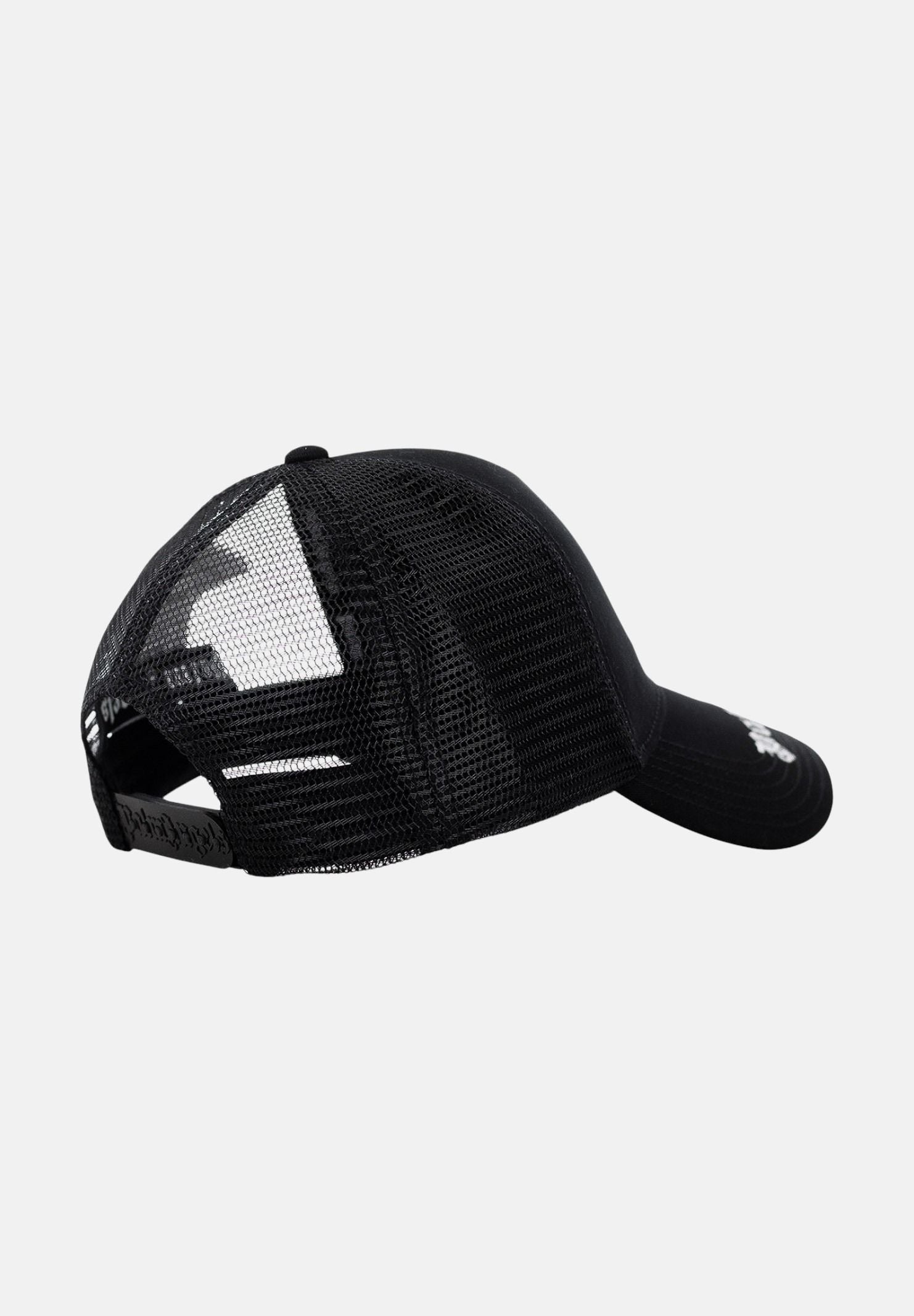 PALM ANGELS Cappello con visiera nero per uomo e donna con Teddy e logo BK00CMZ0842 1 PALM ANGELS 