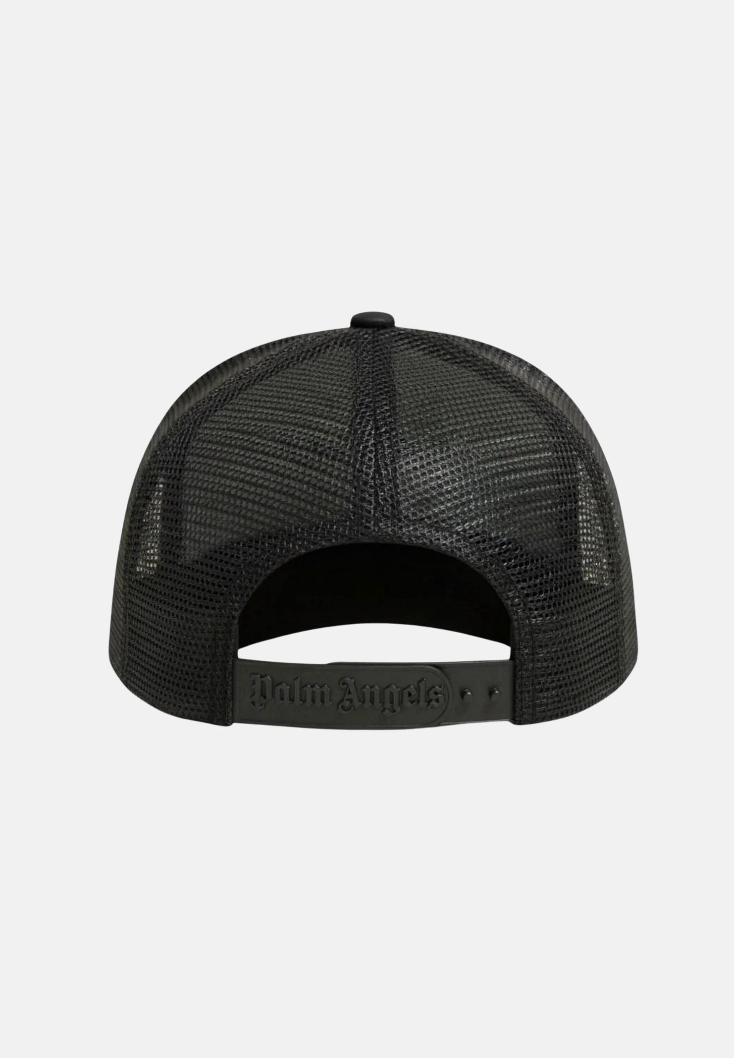 PALM ANGELS Cappello con visiera bianco e nero per uomo e donna con logo BK00CMZ0988 1 PALM ANGELS 