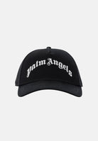 PALM ANGELS Cappello con visiera nero per uomo e donna con logo BL00COZ0971 1 PALM ANGELS 