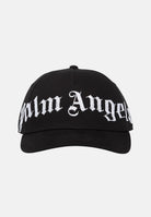 PALM ANGELS Cappello con visiera nero per uomo e donna con logo BL00COZ0973 1 PALM ANGELS 