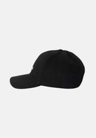 PALM ANGELS Cappello CLASSIC LOGO Black White nero e bianco per uomo e donna, in cotone, con visiera curva e logo ricamato. BL00COZ1113 V1 PALM ANGELS 