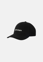 PALM ANGELS Cappello CLASSIC LOGO Black White nero e bianco per uomo e donna, in cotone, con visiera curva e logo ricamato. BL00COZ1113 V1 PALM ANGELS 