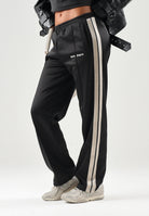 PALM ANGELS Pantaloni CLASSIC TRACK PANTS nero per donna, ragazzi  e bambini con bande laterali a contrasto F6PAJBPA029 110 PALM ANGELS 