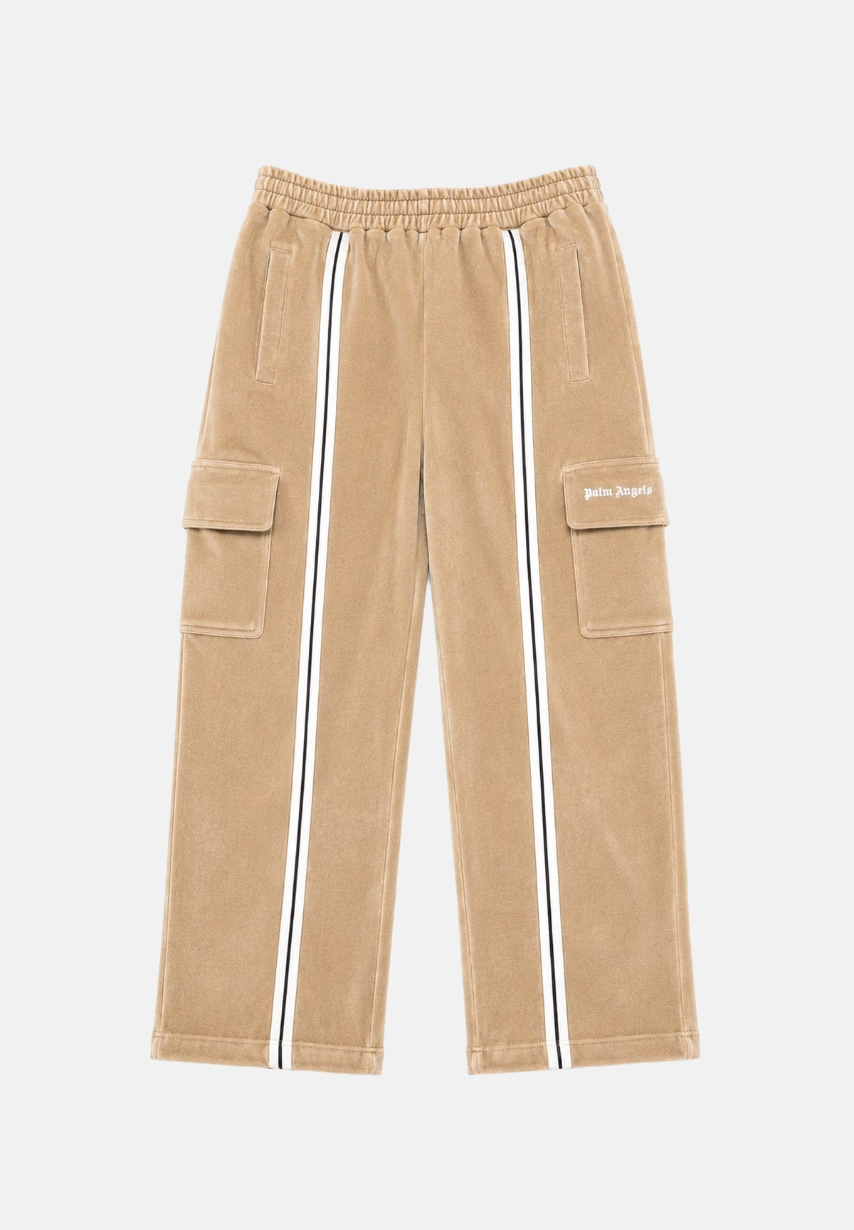 PALM ANGELS Pantaloni CARGO  cammello per donna, ragazza e bambina  con tasconi laterali a soffietto F6PAJBPA129 178 PALM ANGELS 