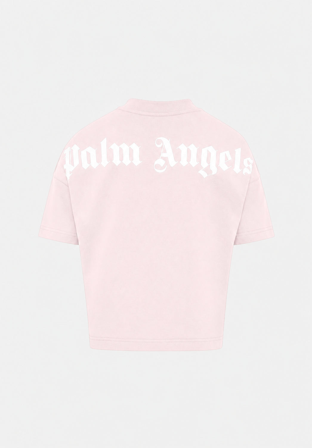PALM ANGELS T-shirt OVERSIZED CLASSIC TEE rosa per donna, ragazza e bambina  con collo alto e vestibilità ampie F6PAJGTH064 042 PALM ANGELS 
