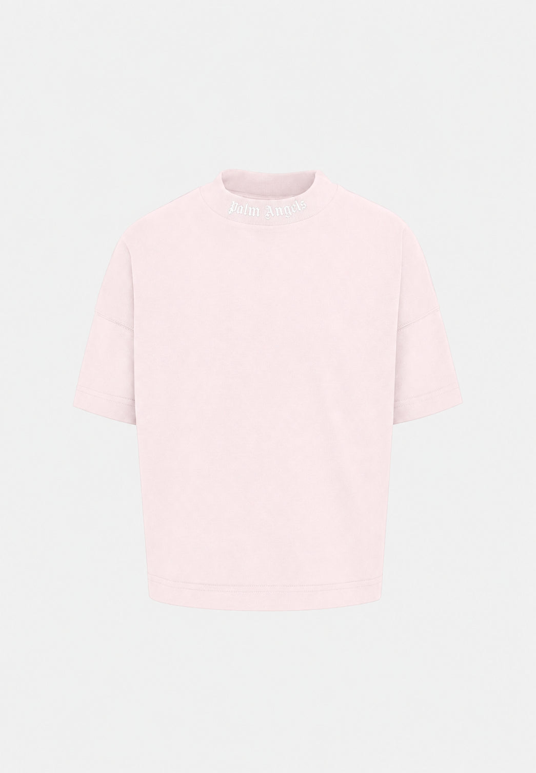 PALM ANGELS T-shirt OVERSIZED CLASSIC TEE rosa per donna, ragazza e bambina  con collo alto e vestibilità ampie F6PAJGTH064 042 PALM ANGELS 