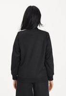 PALM ANGELS Felpa con zip nera per donna, ragazzi e bambini con logo PBBD002S26FAB001 110 PALM ANGELS 