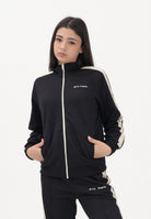 PALM ANGELS Felpa con zip nera per donna, ragazzi e bambini con logo PBBD002S26FAB001 110 PALM ANGELS 